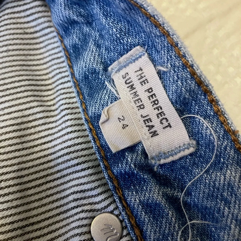 MADEWELL The Perfect Summer Jean Light Wash Straight Leg Denim Size 24 - Picture 11 of 12